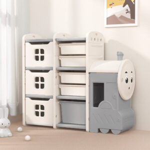 ארגונית לצעצועים רכבת - 8 תאים