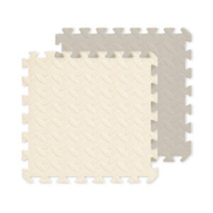 מזרן פאזל דו צדדי 60/60/2 ס"מ - בז' בהיר ובז' כהה