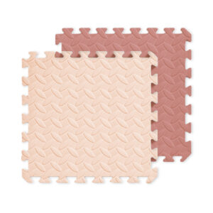 מזרן פאזל דו צדדי 60/60/2 ס"מ - חום וקרם