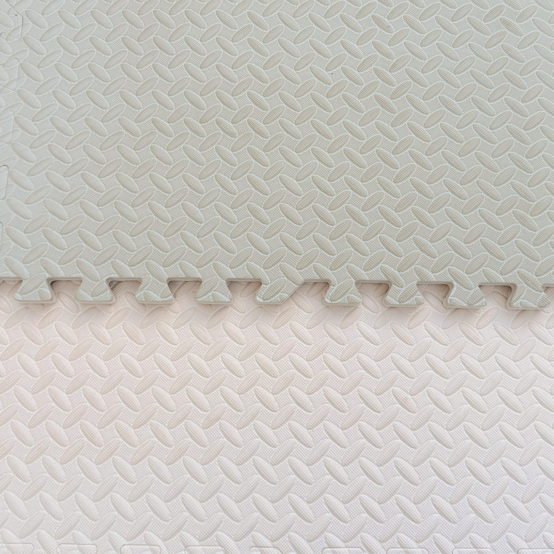 מזרן פאזל דו צדדי 60/60/2 ס"מ - בז' בהיר ובז' כהה – תמונה 8