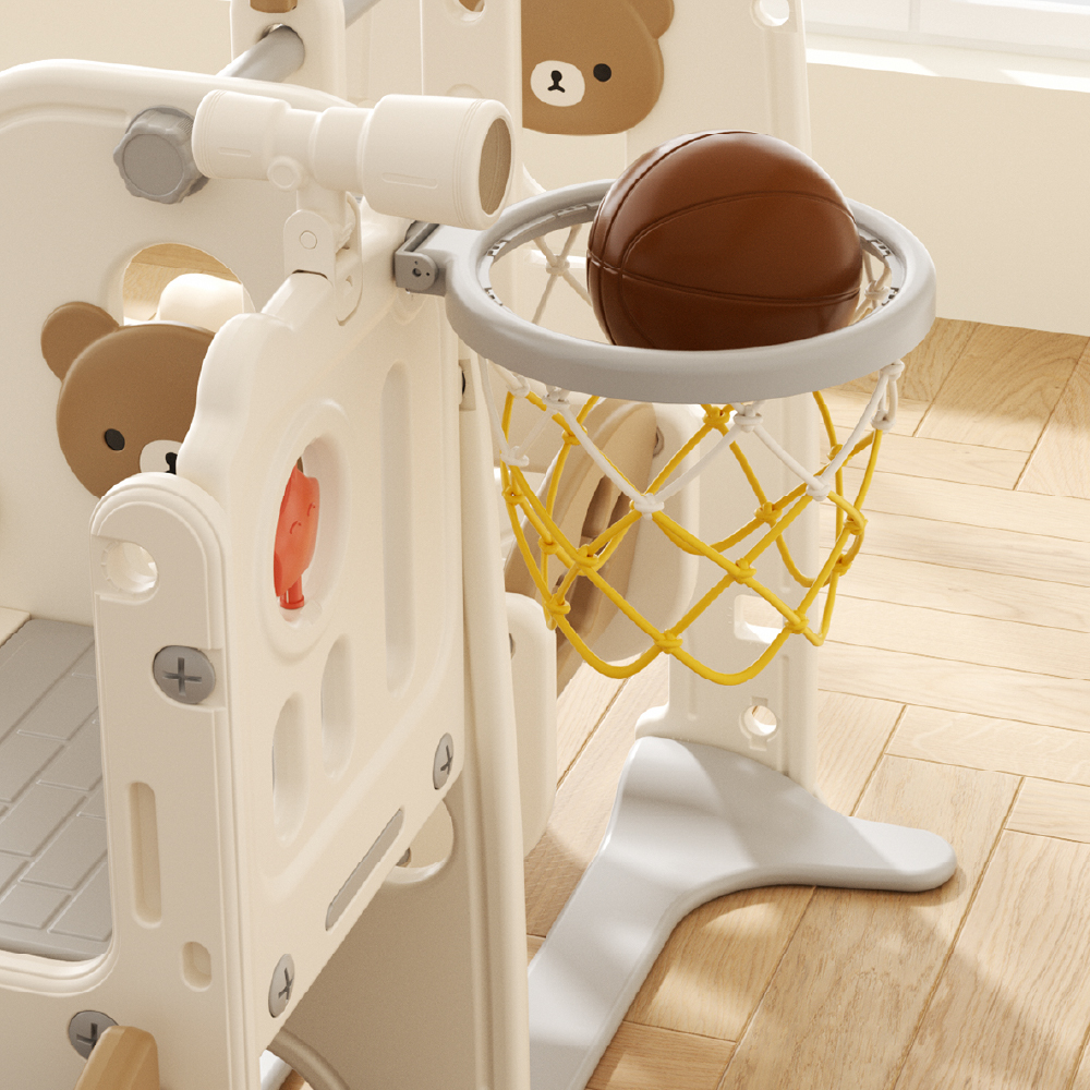 מתקן שעשועים משולב גדול - דגם דובוני חום – תמונה 6