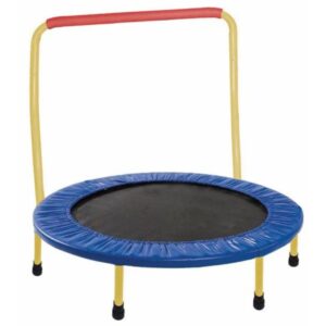 טרמפולינה 36 אינץ' עם מוט אחיזה - 91 ס"מ